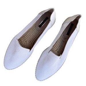 Rachel Zoe Women's Cream Hide Loafers